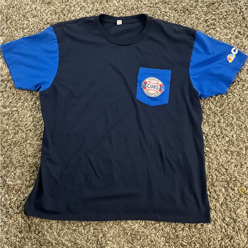 2016 Chicago Cubs World Series T-Shirt. Size Large
